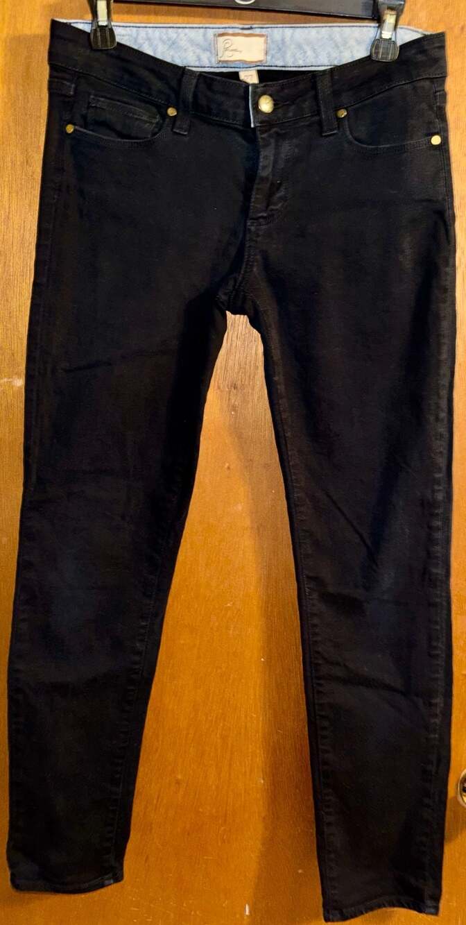 Paige Black Skinny Jeans